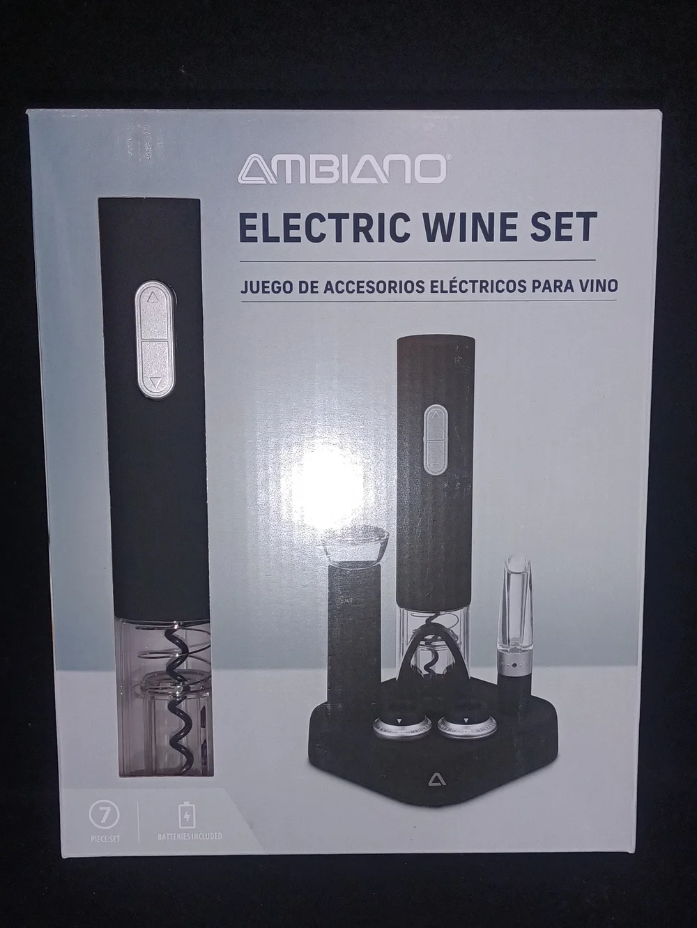 Electric Wine Set - Black